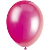 Unique Party - 80010 - Paquet de 10 ballons - Latex - 30 cm - Rouge