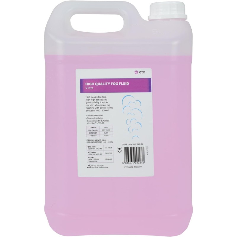 Liquide à brouillard de haute qualité 5 Ltr